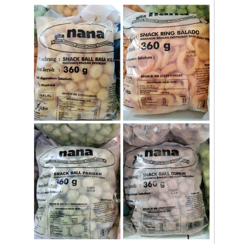 

Nana Snack 360g (PCS)