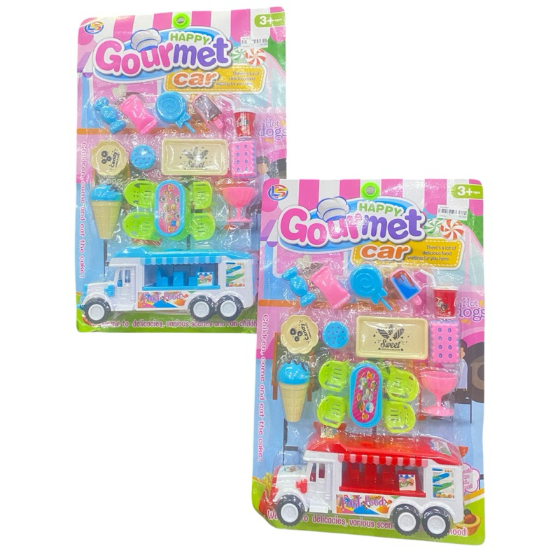 Mainan Happy Gourmet Car / Mainan Hidangan Car / Mainan Anak Cewek