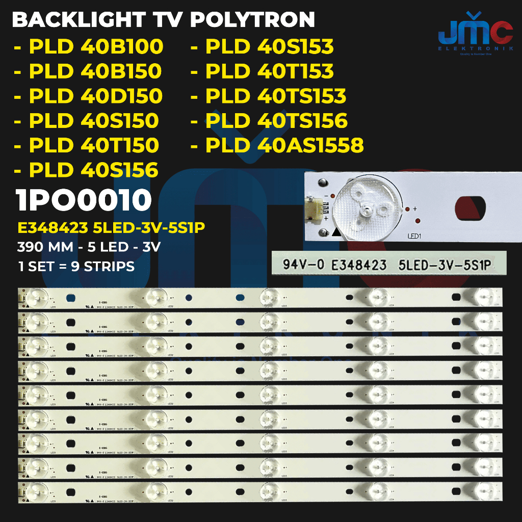 Backlight TV POLYTRON 40 Inch PLD-40B100 PLD-40B150 PLD-40D150 PLD-40S150 PLD-40T150 PLD-40S156