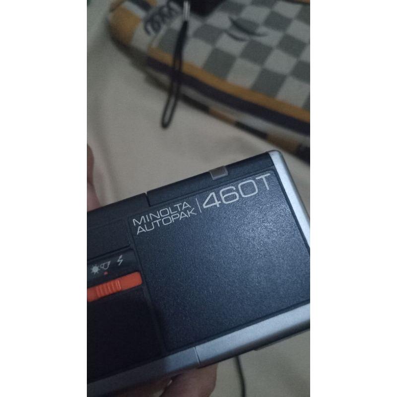 Kamera Antik Minolta Autopak 460T Plus Tempat Penyimpanan Bekas