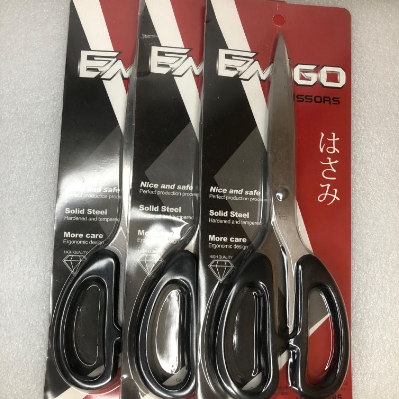 

Gunting Stainless Hitam Ukuran besar