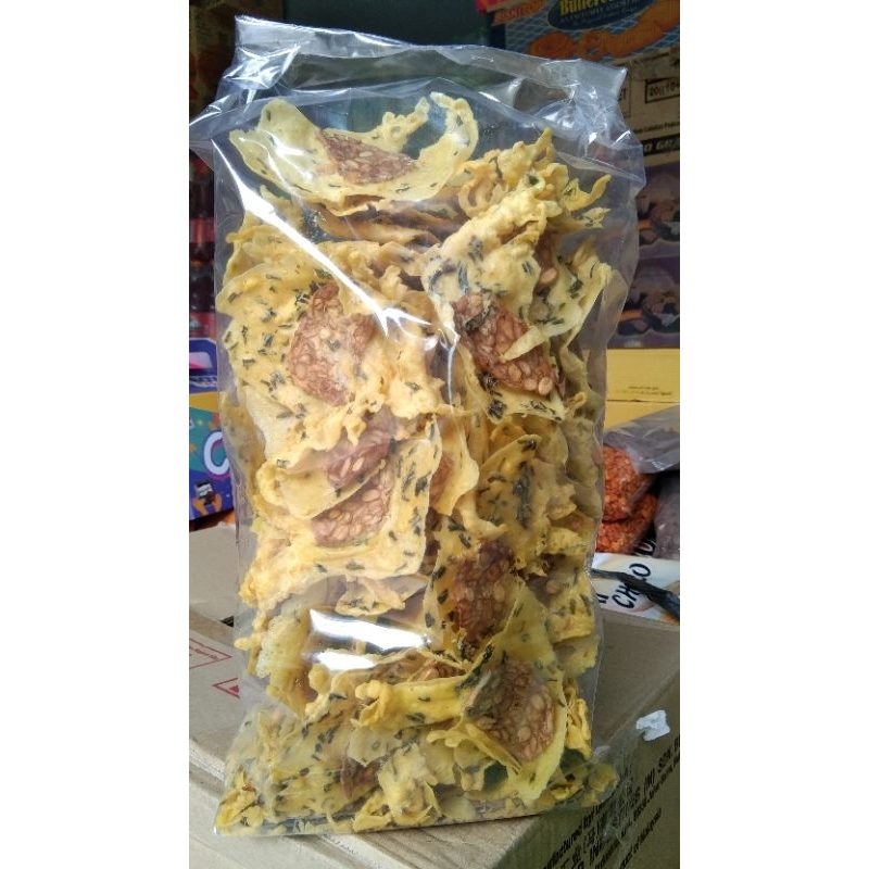 

KERIPIK TEMPE PETOS/TEMPE KEMUL KHAS WONOSOBO KEMASAN 200G