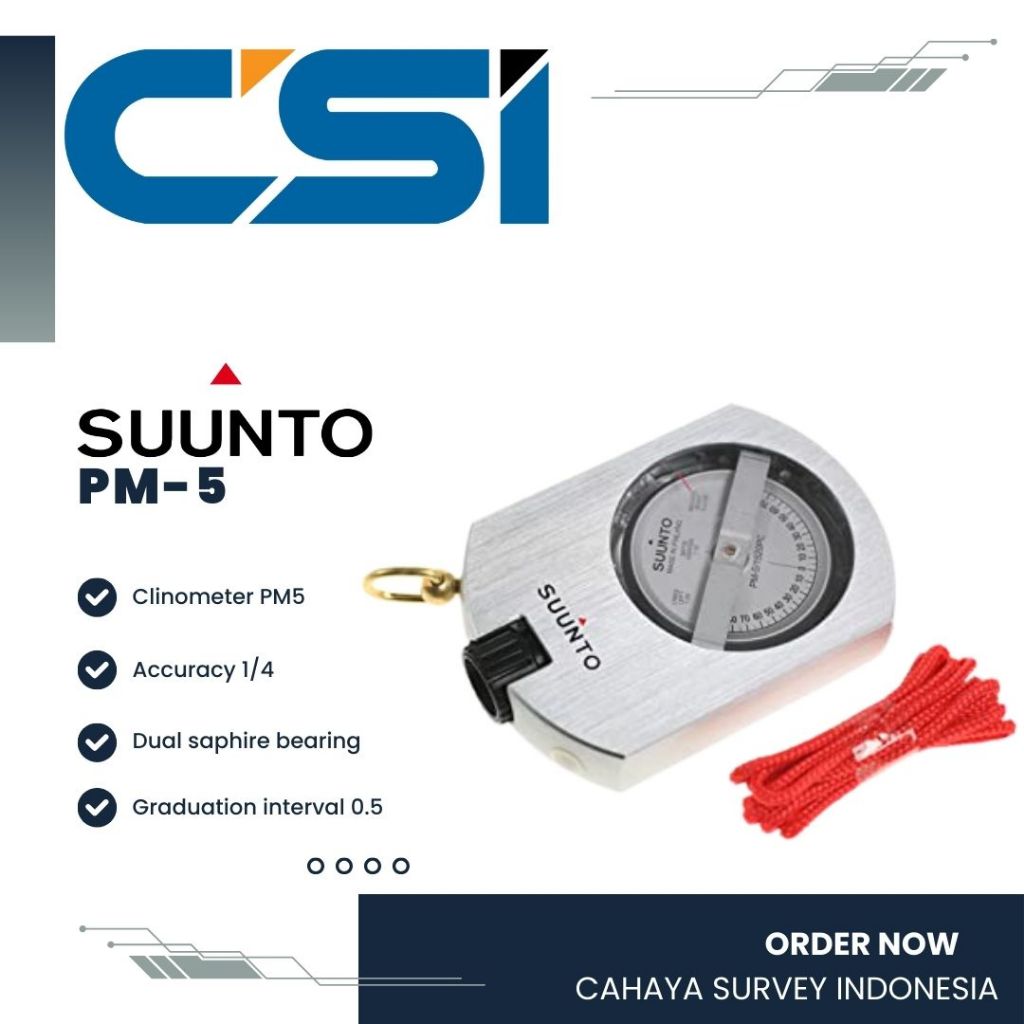 SUUNTO CLINOMETER PM5 /360 KOMPAS SUUNTO PM5