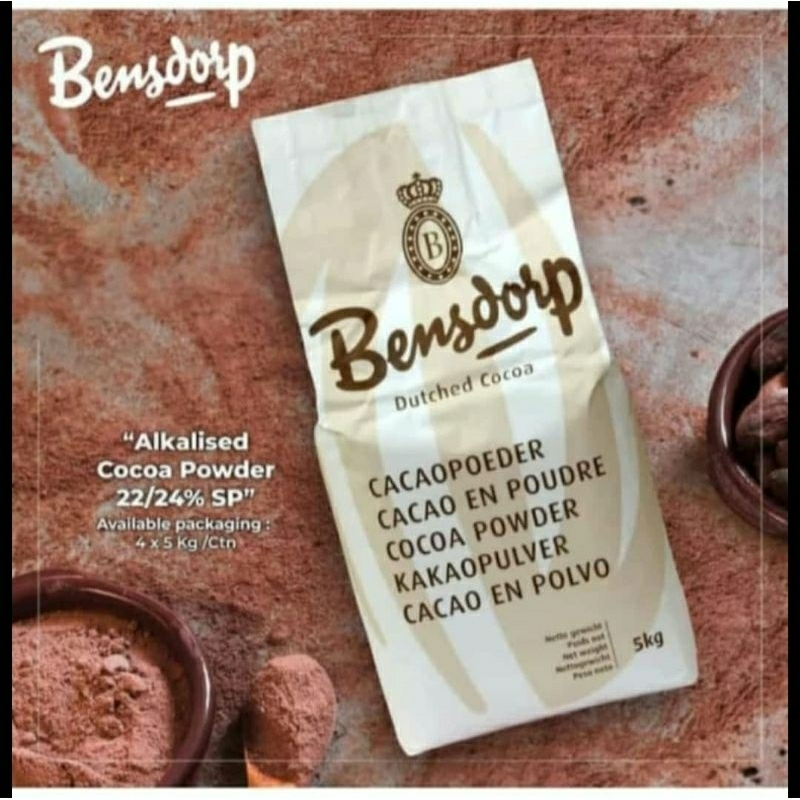 

coklat bubuk bensdrop kemasan 5kg