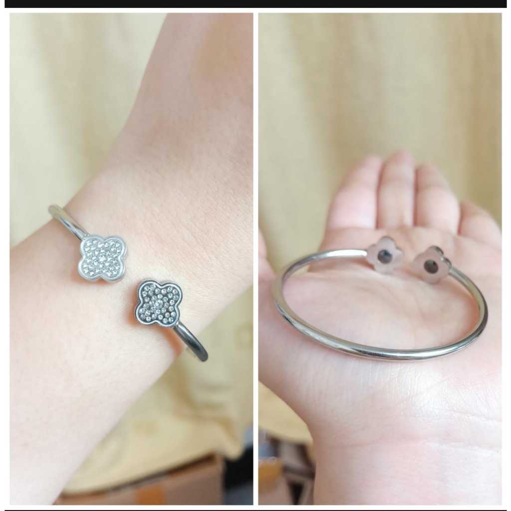 Gb Ala Kesehatan Vc Silver- Gelang Bangle