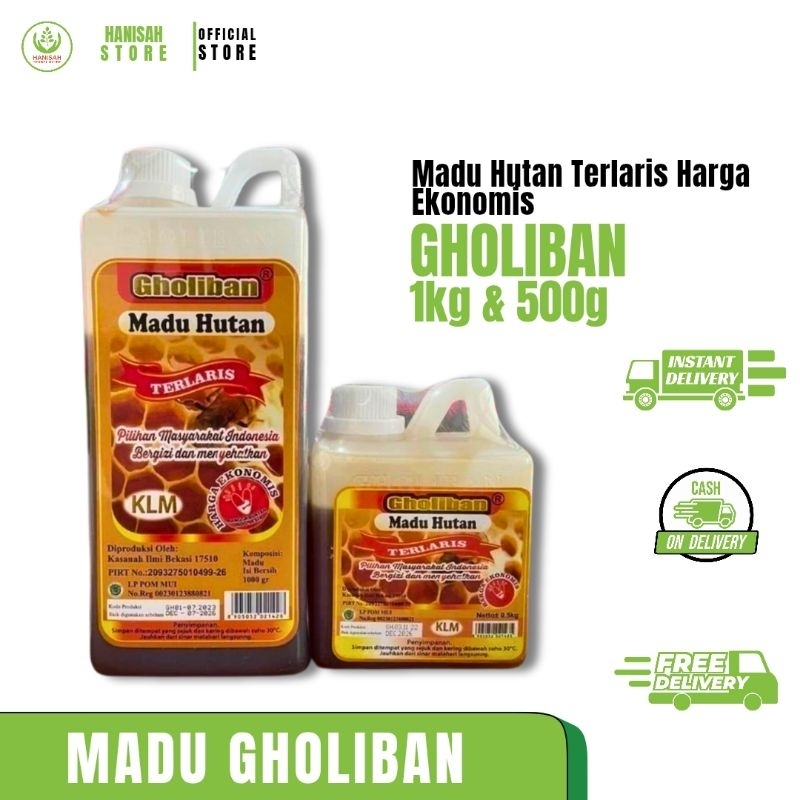 

GHOLIBAN - Madu Hutan Kalimantan 1 kg & 500g Original