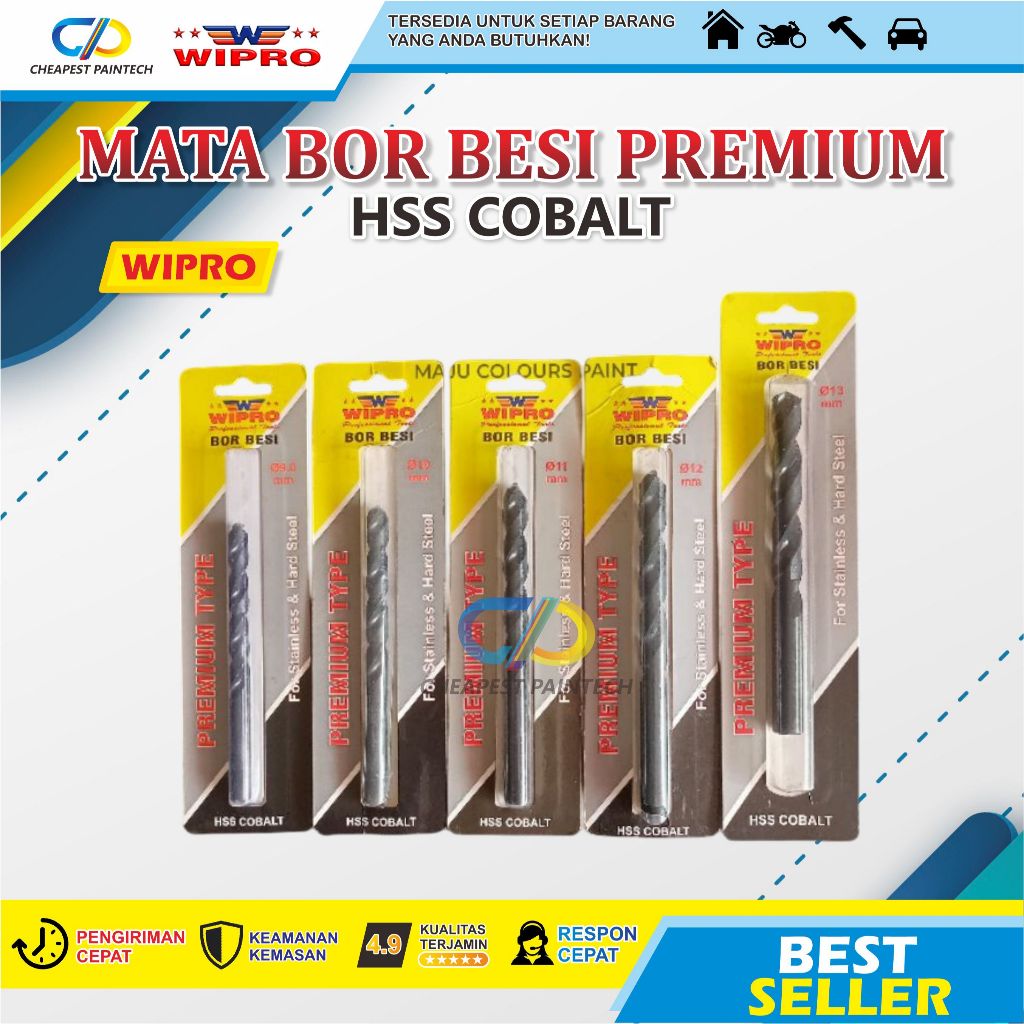 WIPRO MATA BOR BESI PREMIUM COBALT HSS