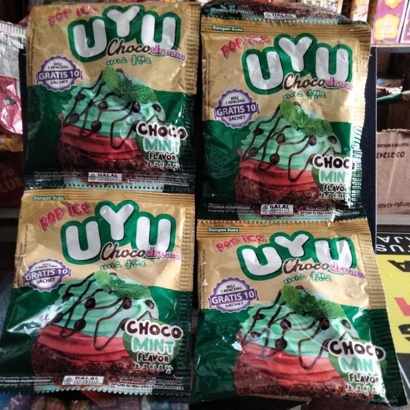 

POP ICE UYU CHOCO MINT 23GR(10PCS)