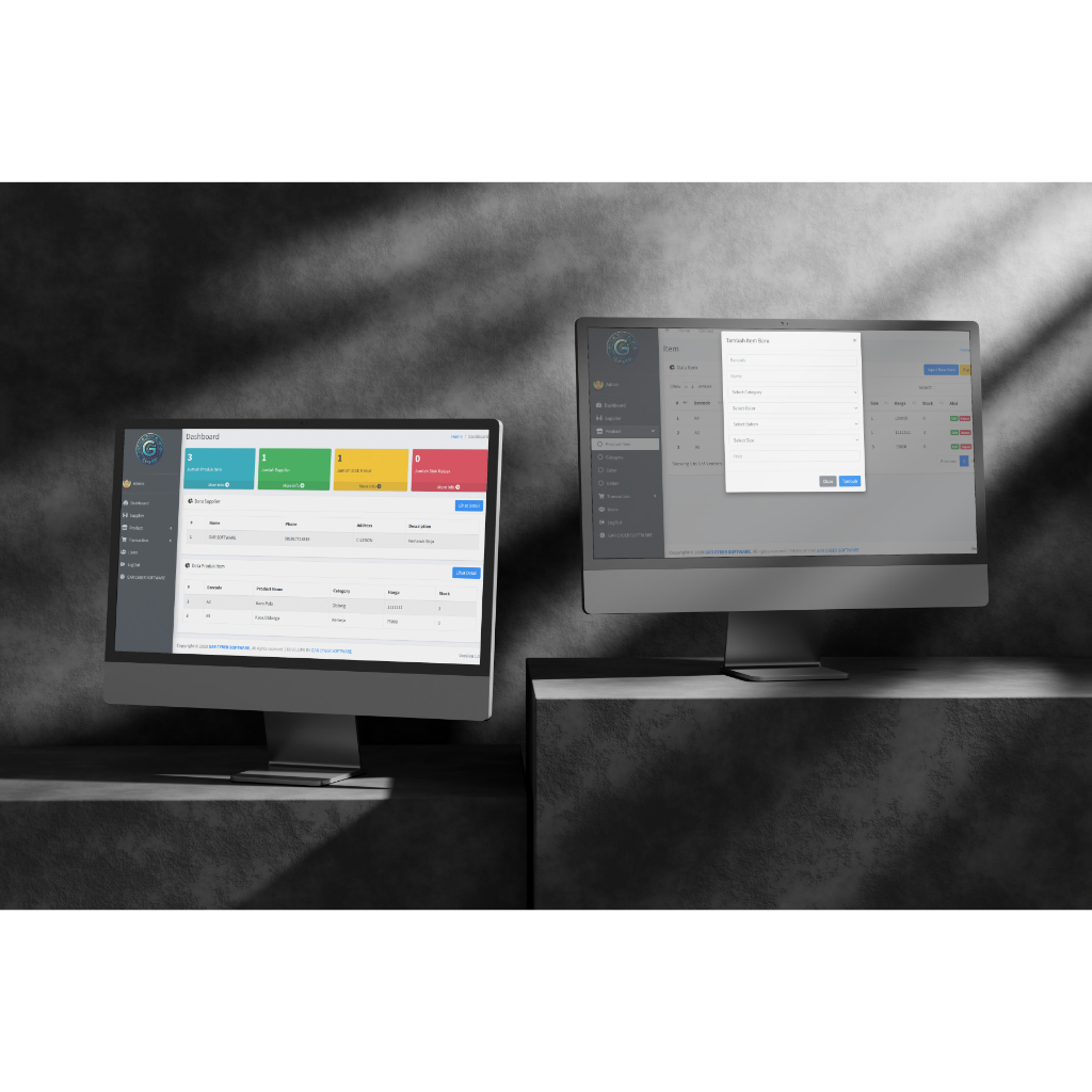 SOURCE CODE APLIKASI MONITORING STOCK GUDANG BERBASIS PHP, CODEIGNITER