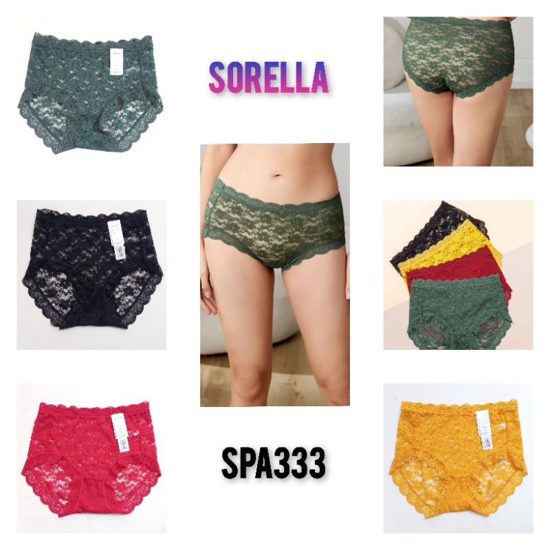 SPA333 Panty celana dalam midi sorella L XL XXL