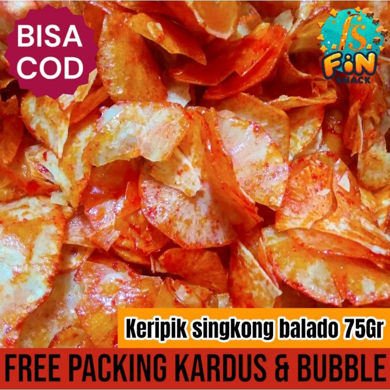 

Makanan Ringan Keripik Singkong Balado Karamel Snack Kiloan 75 Gram