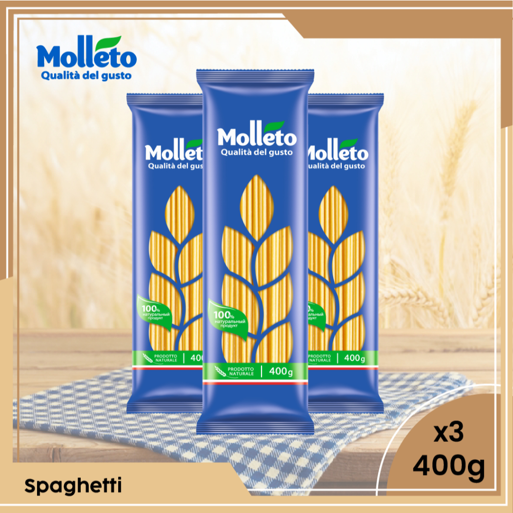 

MOLLETO SPAGHETTI - 400gr - 3pc