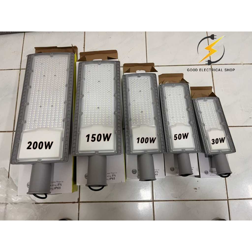 Lampu Jalan PJU LED SMD 30W/50W/100/150W/200W Lampu Penerangan Jalan IP65 - 30W