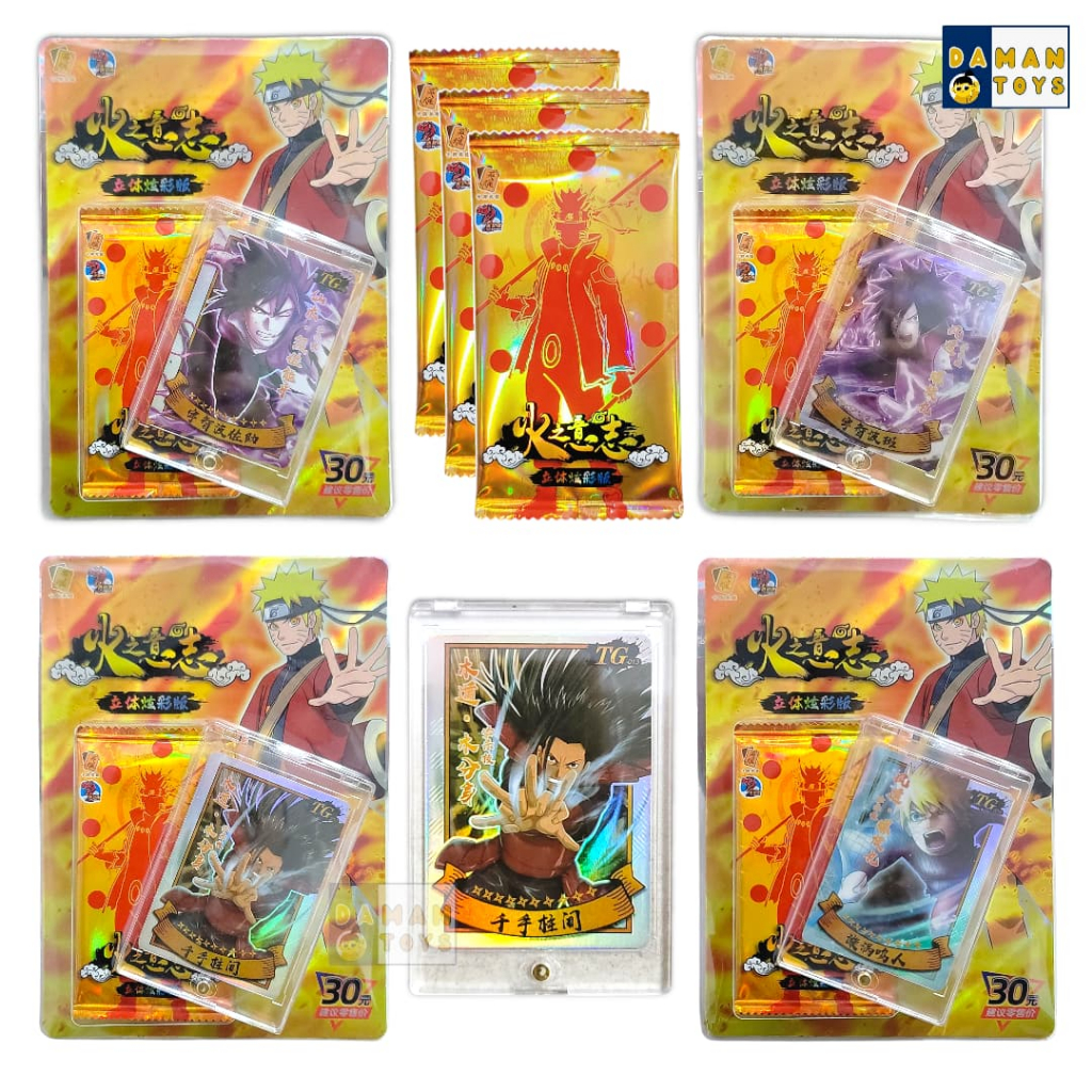 mainan kartu naruto special card HY0930