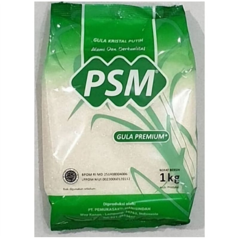 

Gula Pasir PSM Premium 1kg