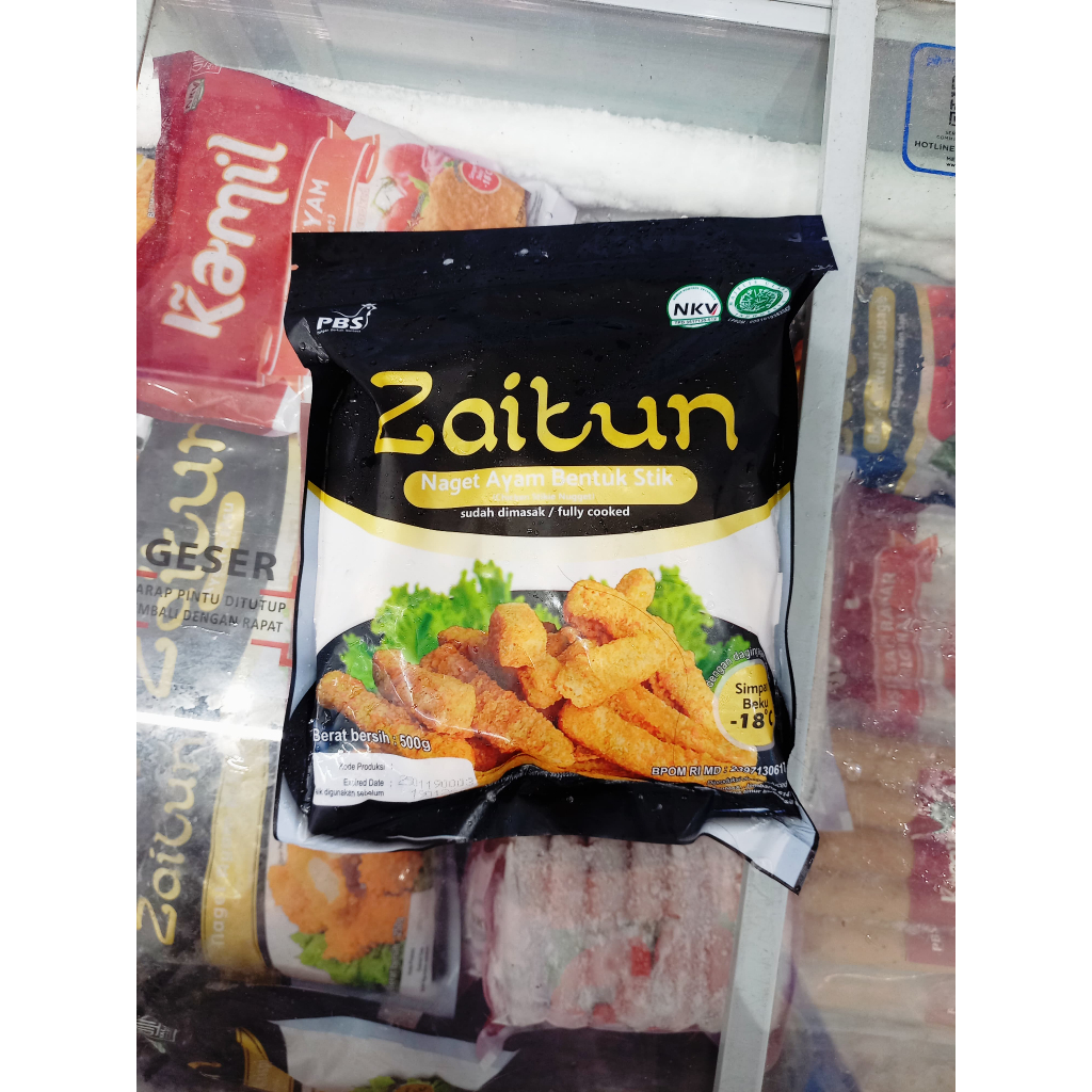 

Frozenfood ZAITUN Nugget Ayam Stikie Original 500gr