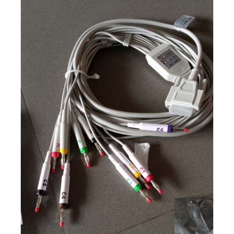 Kabel ECG/EKG Cable Compatible untuk merk Zoncare