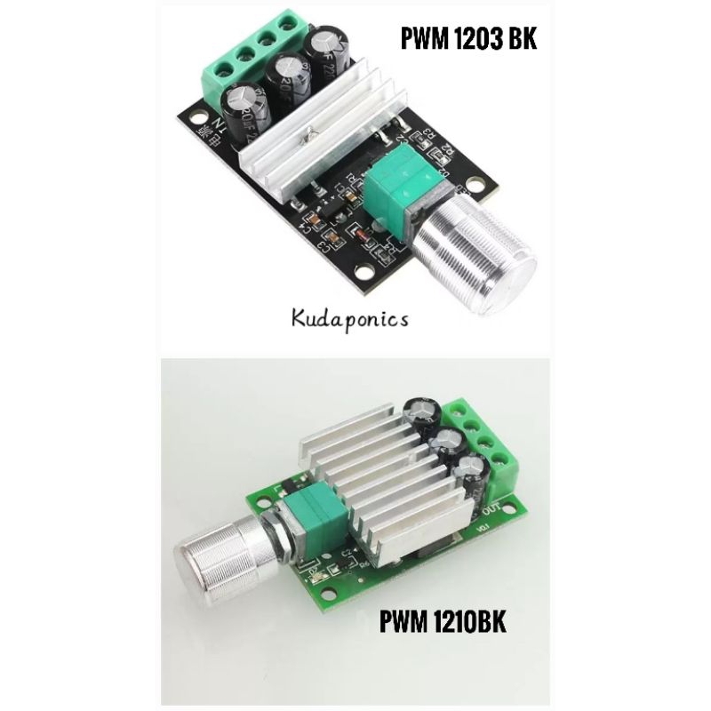 DC Motor Speed Controller Dimmer PWM 1203BK 3A dan PWM 1210BK 10A PWM Motor Speed