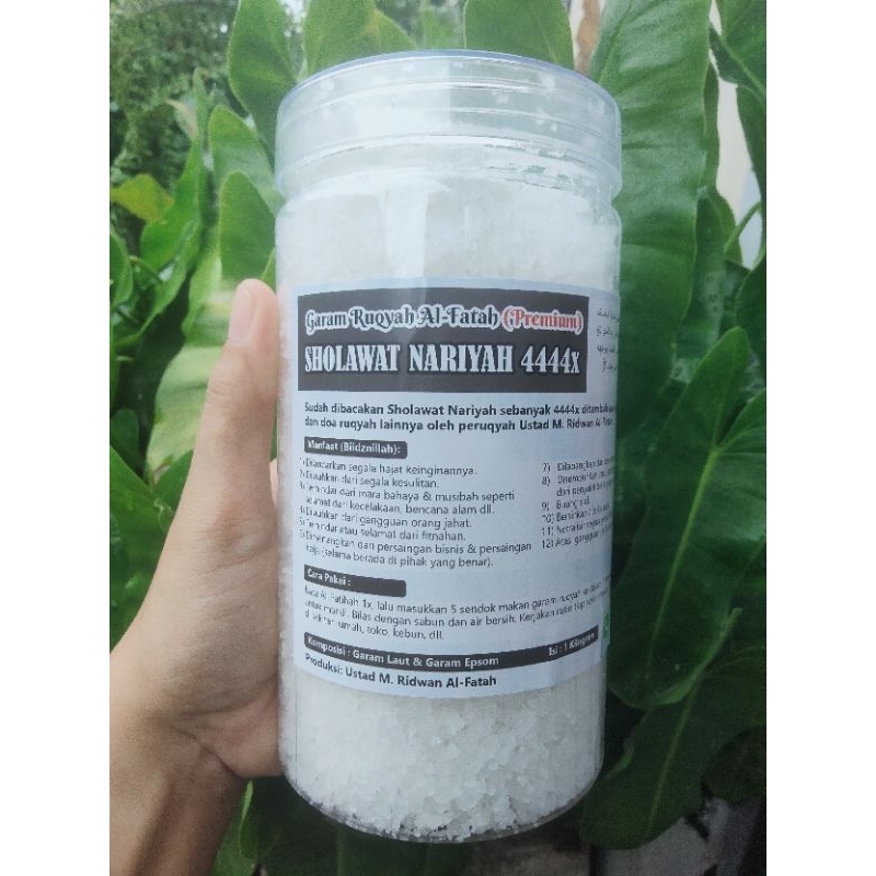 

Garam Ruqyah Al Fatah Sholawat Nariyah 5 Kg (5 Toples) Paket Hemat