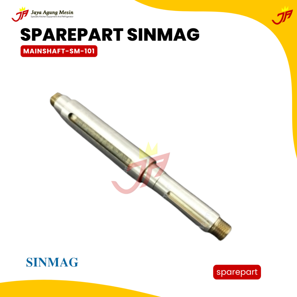 SINMAG Main Shaft SM-101 Sparepart Sinmag SM 101