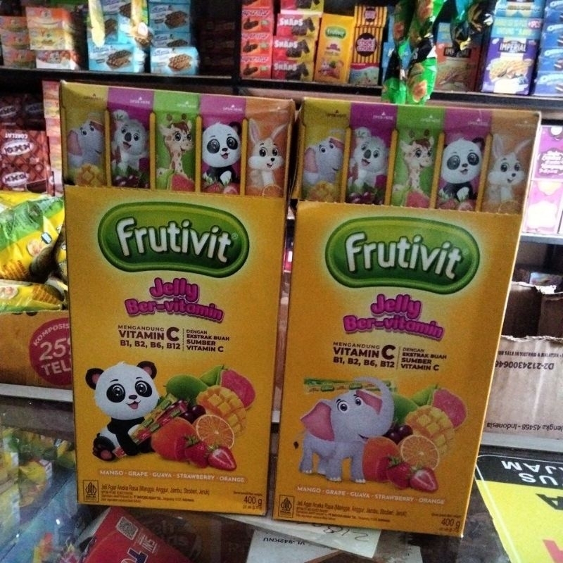 

FRUTIVIT JELLY 400GR(ISI 20PCS)