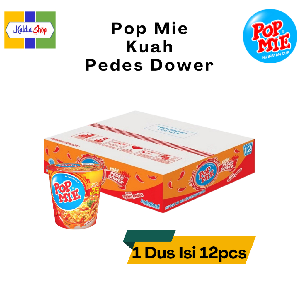 

Mie Pop Mie Kuah Pedes Dower 1 Dus