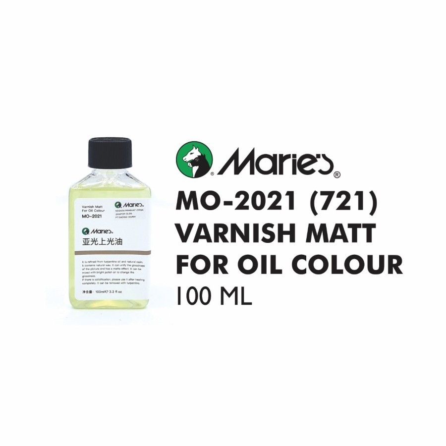 

Matt Varnish MARIES For Oil Colour 100ml