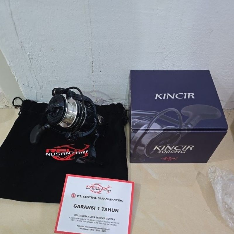REEL KINCIR 3000HG SPINNING RELIX NUSANTARA