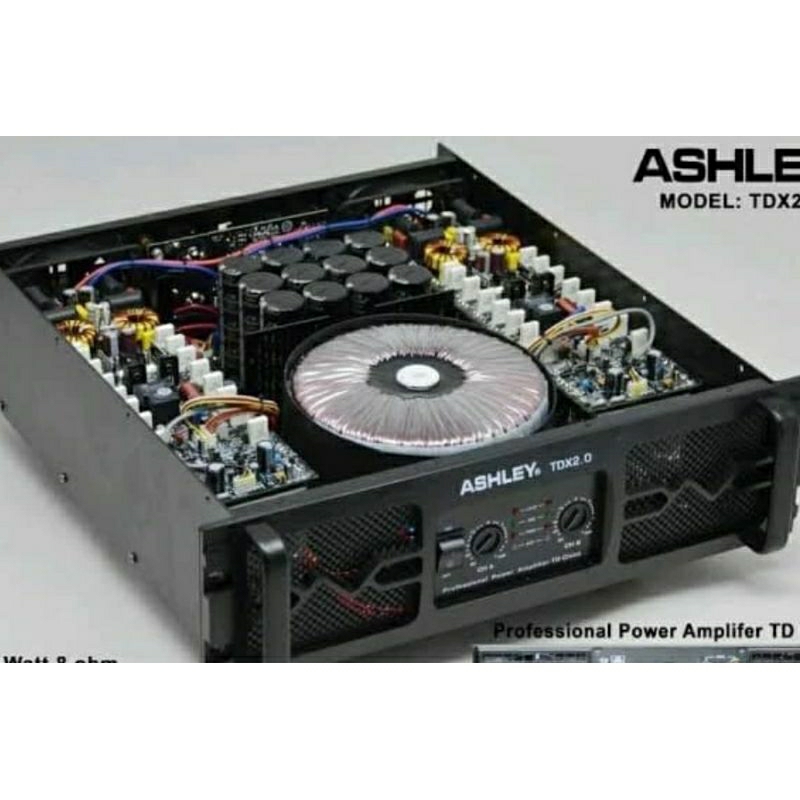 POWER ASHLEY TDX2.0 TD CLASS Original 2x2000watt
