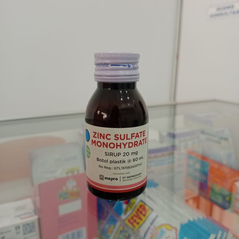 Zinc Sulfate Monohydrat Sirup 20 mg