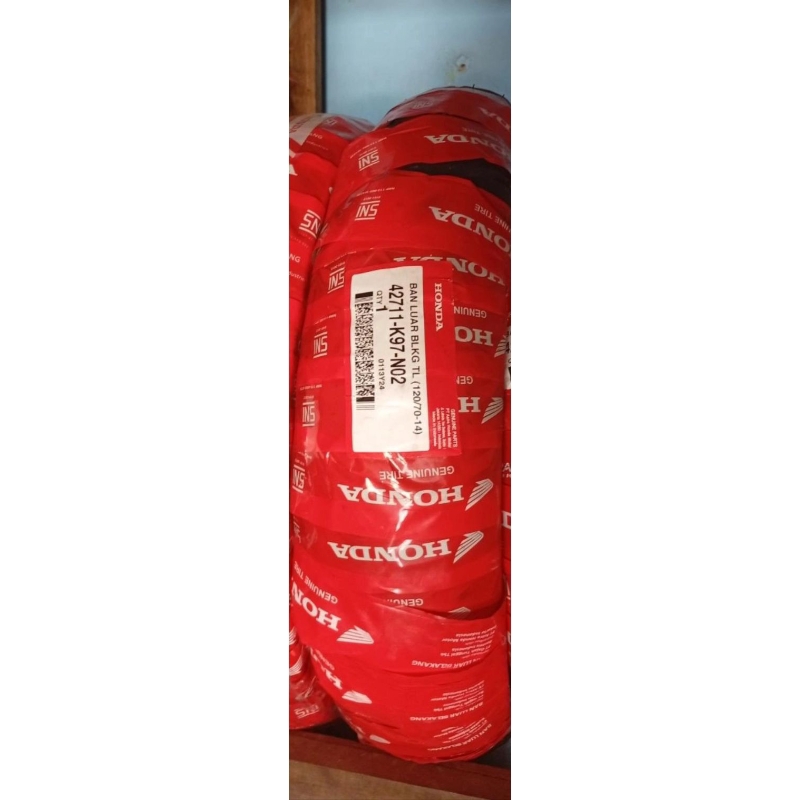 BAN BELAKANG PCX 150 UKURAN 120/70-14 FEDERAL TUBELESS