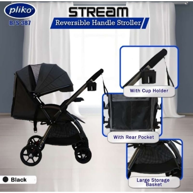 Stroller Pliko 387 Stream