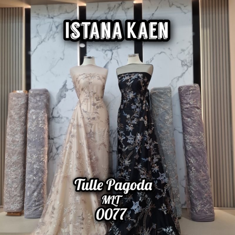 Tulle Pagoda | Tulle Pagoda | Pagoda Bordir -ISTANAKAEN