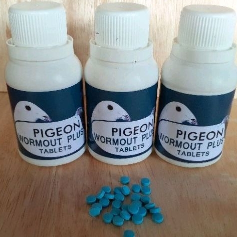 WORMOUT VETAFARM OBAT CACING MERPATI HARGA PER TABLET