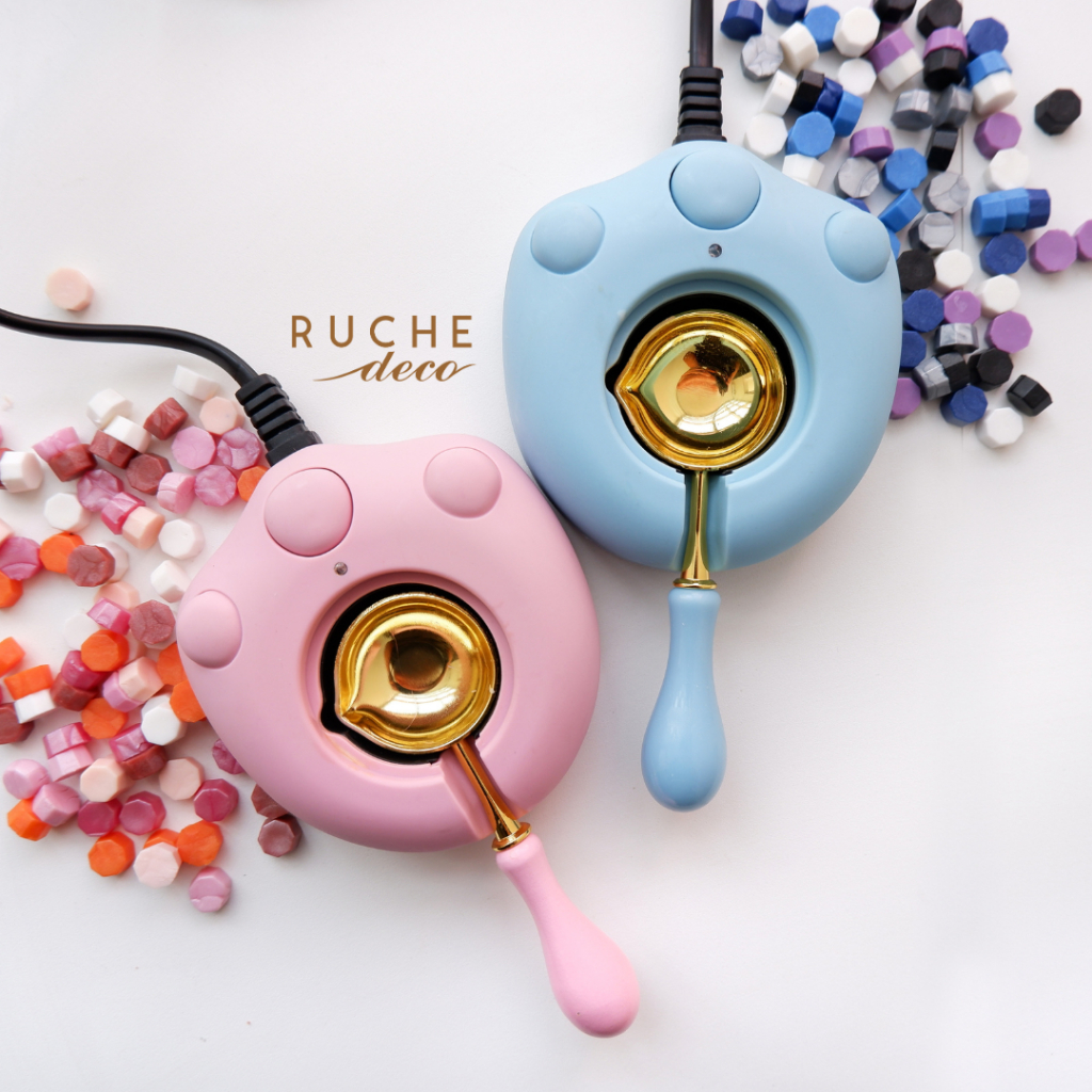 

RUCHE DECO - Electronic Melting Furnace/Alat Pemanas Stempel Lilin / Seal Wax Stove and Spoon