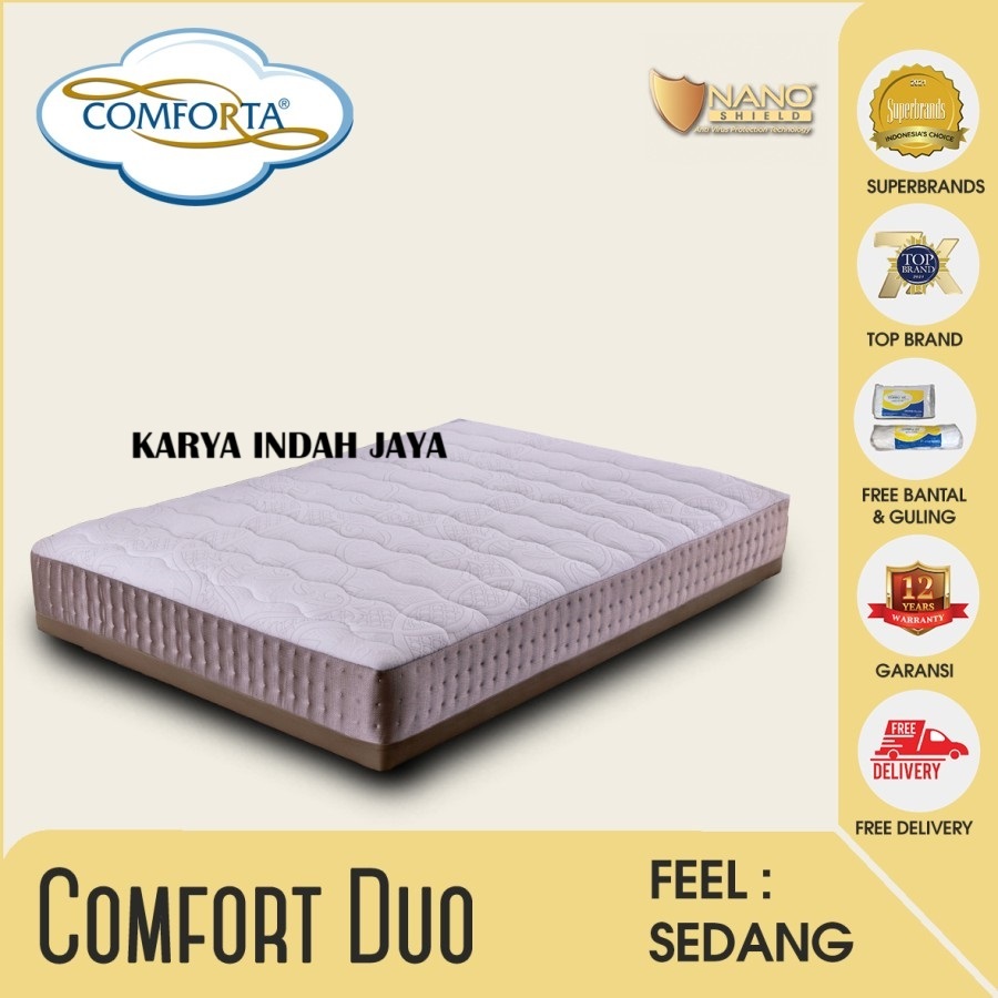 COMFORTA Kasur Springbed Comfort Duo (Matress Only)