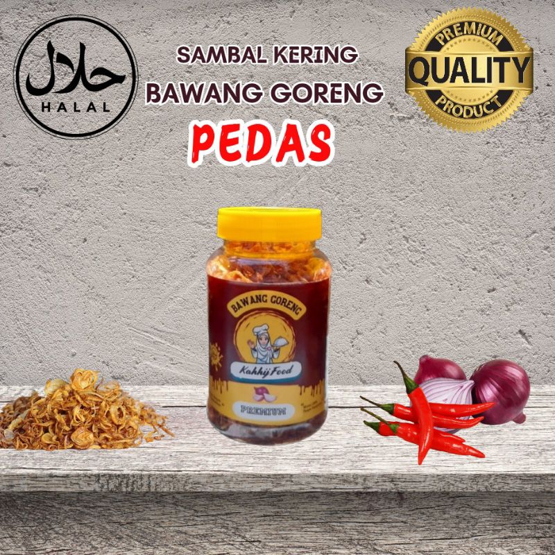 

Sambal kering Bawang goreng Premium 70g