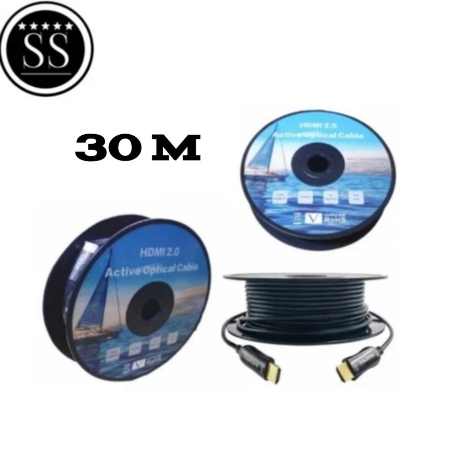 Cable HDMI Fiber optic 30 Meter Version 2.0 / Hdmi Fo 30M