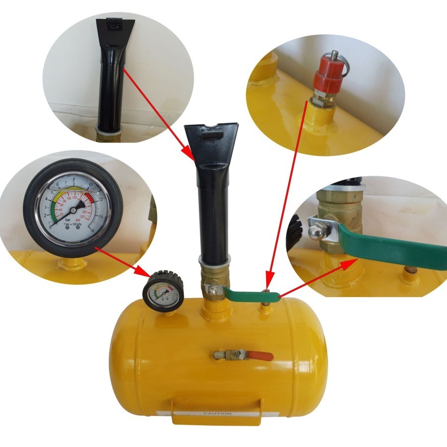 Basoka Bazooka Tyre Bead Seater Booster Angin Tembakan Ban Mobil SUPER