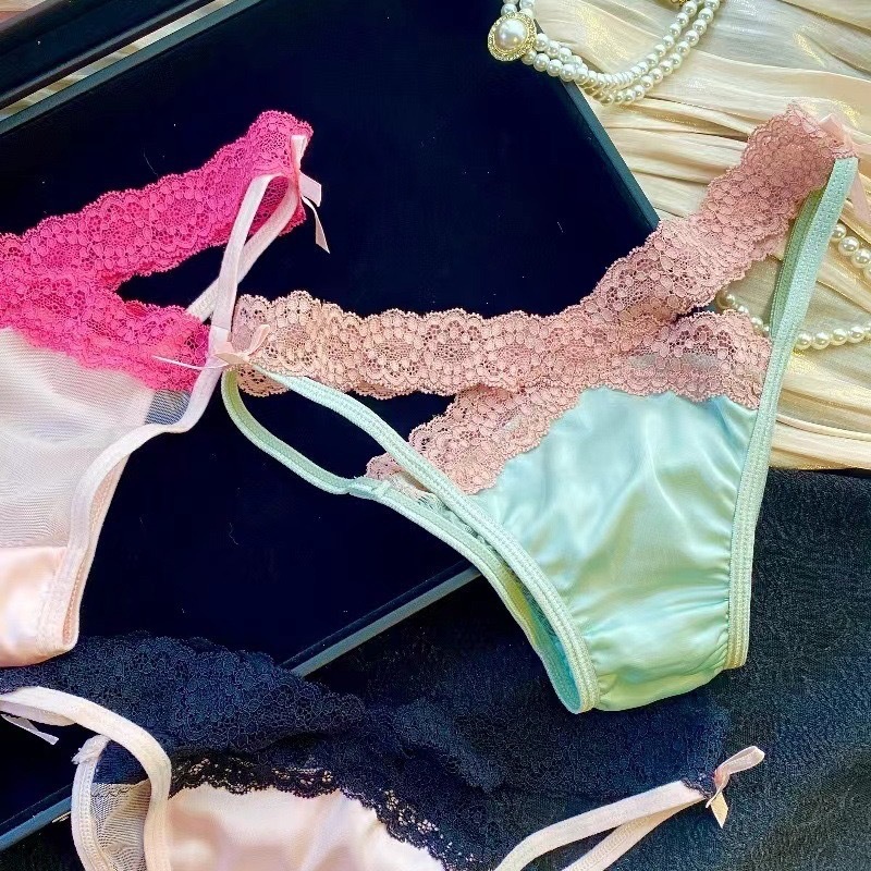 G String Sexy Low Waist Celana Dalam tipis V-Thong Sexy cd Wanita 3C275