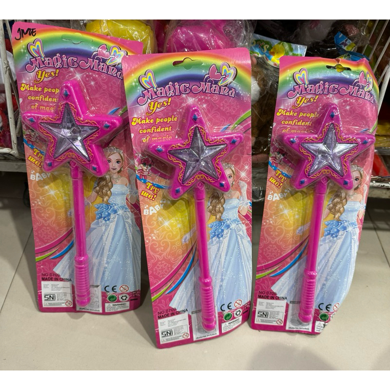 Mainan Tongkat Magic Wand Tongkat Peri ajaib MIKA