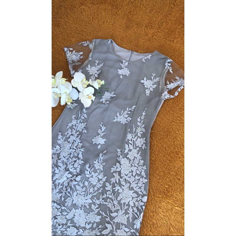 Dress Kondangan / Dress Brokat / Baju Kondangan Wanita / Baju Pesta