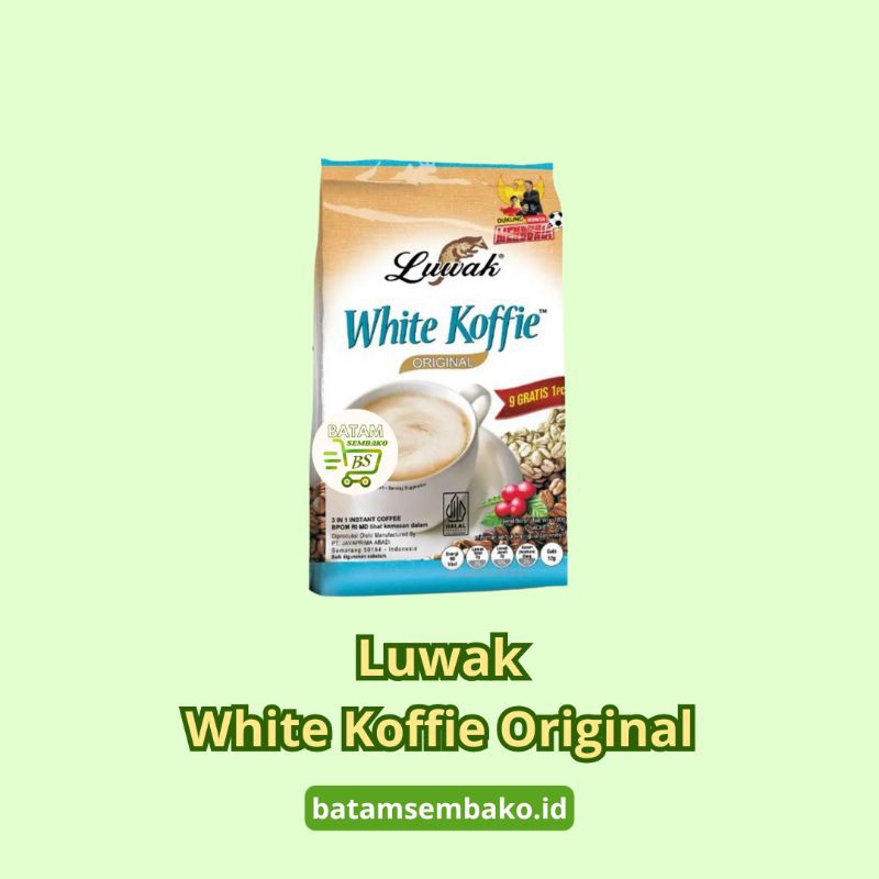 

Luwak White Koffie Original (9+1) 180G