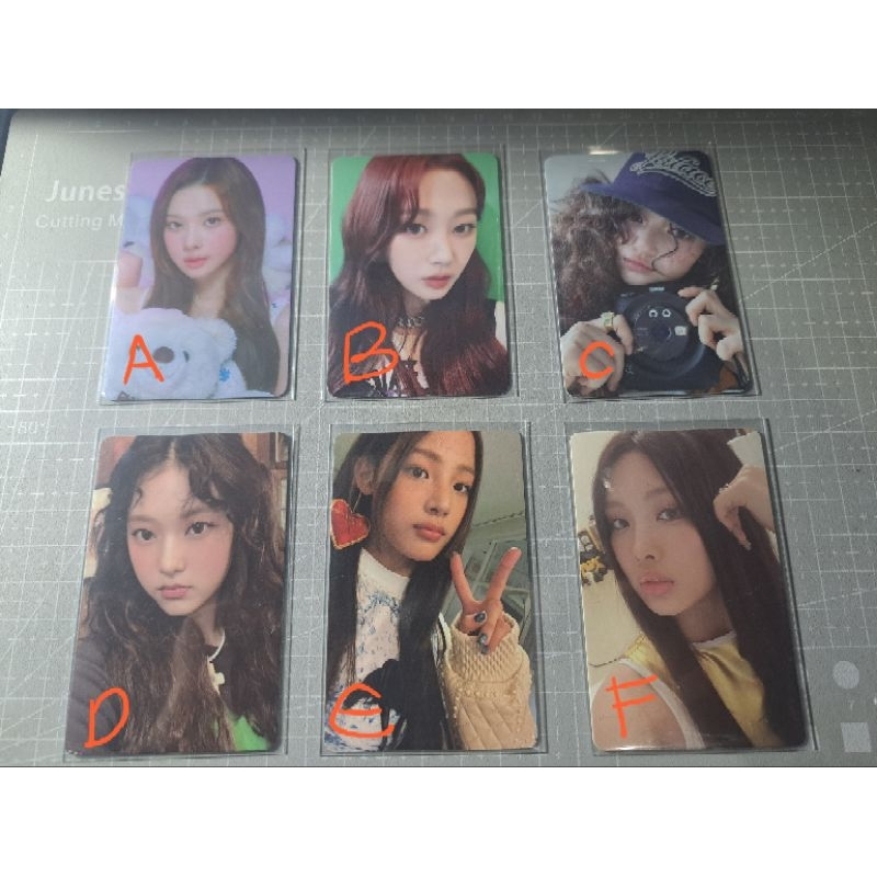

photocard new jeans dan aespa ofc