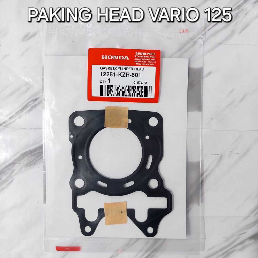 PAKING HEAD VARIO 125 GASKET PAKING HEAD ORIGINAL 12251-KZR-601
