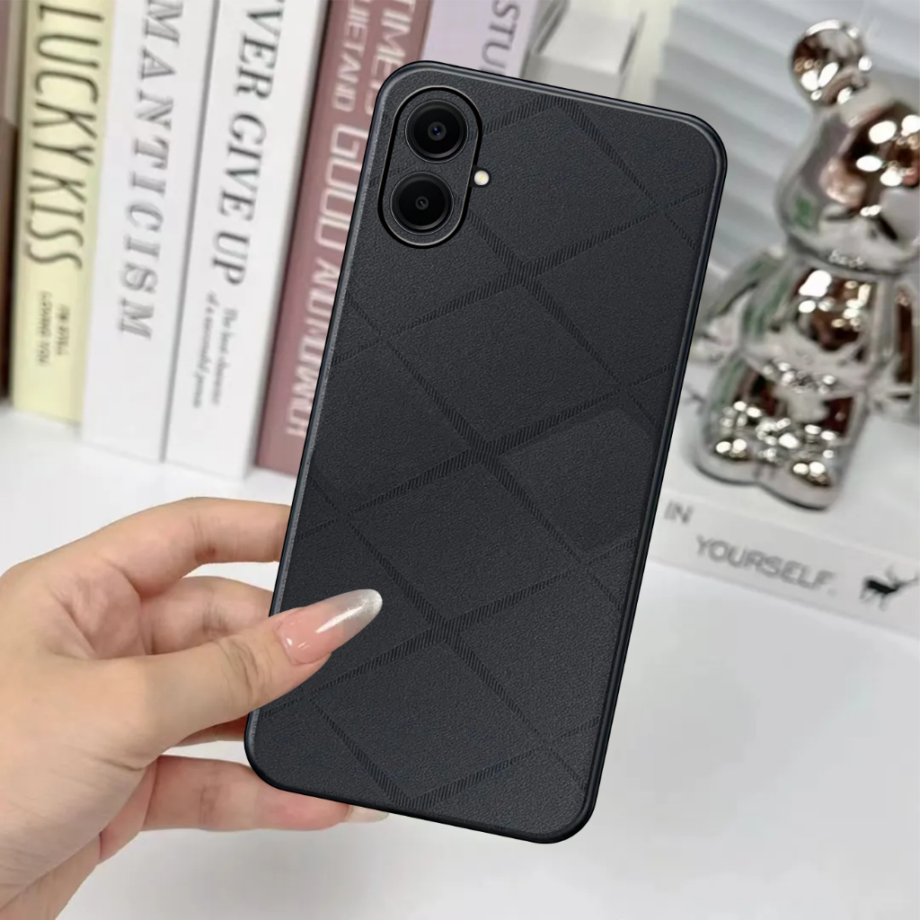 Case Samsung Galaxy A06 A05 A05s Casing Plain Leather Titan Series