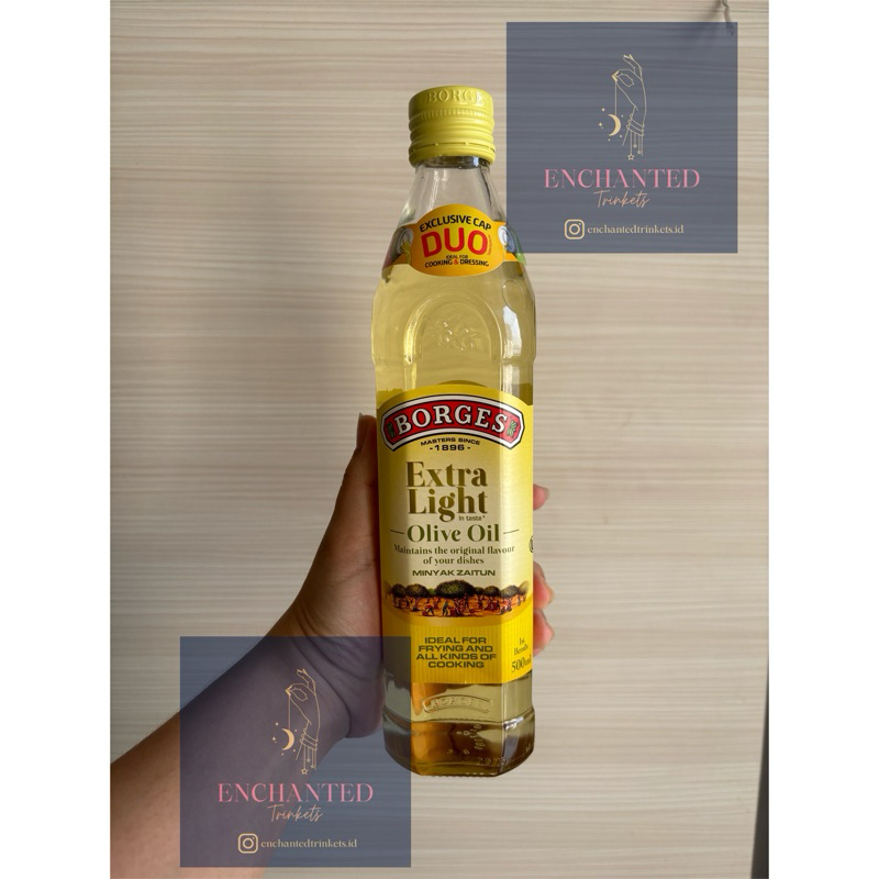 

BORGES CLASSIC & EXTRA LIGHT OLIVE OIL 500 ML salad dressing and cooking olive oil