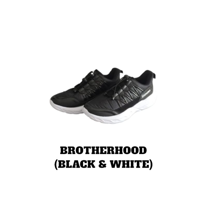 SEPATU EXDUMA HITAM PUTIH 2024