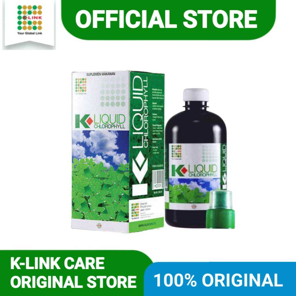 Kliquid Chlorophyl Original.Klorofil K link Original asli.Klorofil K link Original.Chlorophyl K link