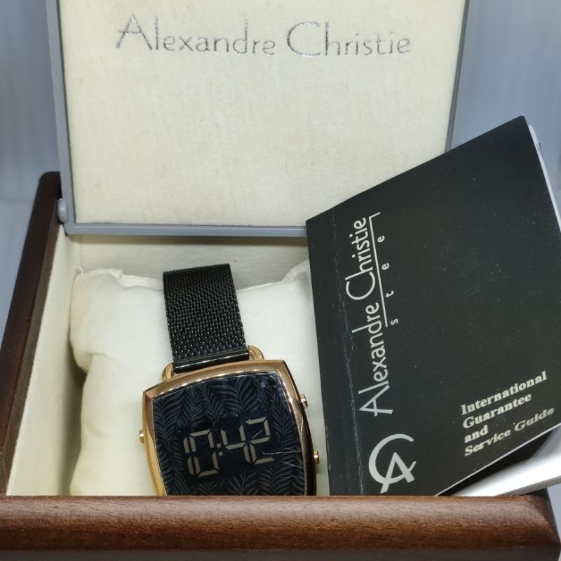 Jam Alexandre Christie wanita (preloved)